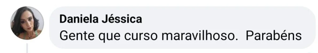 Depoimento de aluna 1