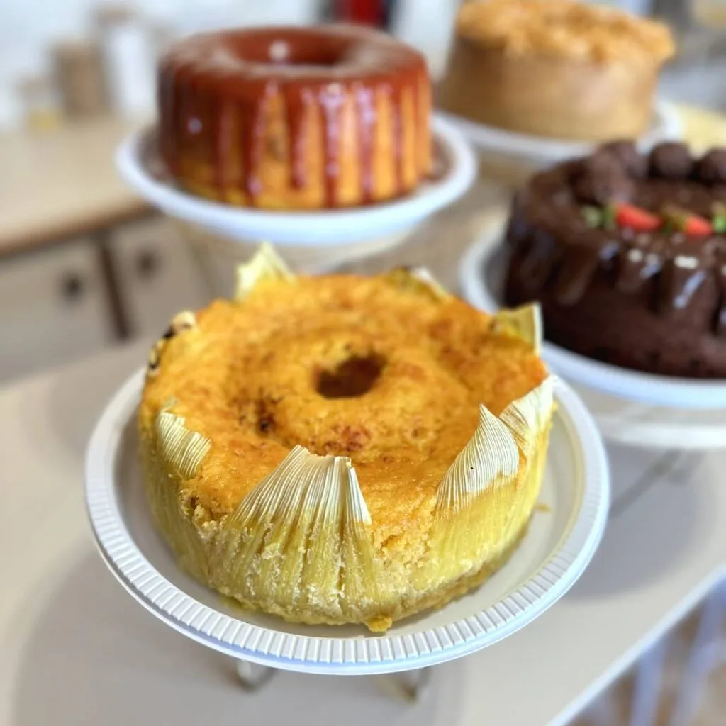 Bolo de milho cremoso