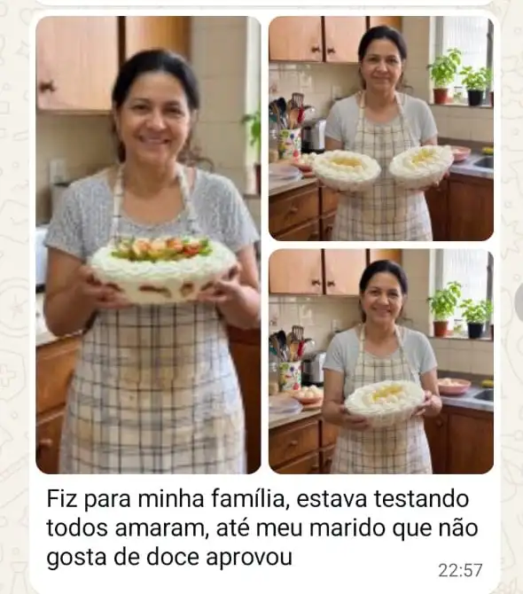Prova social com feedback de aluna