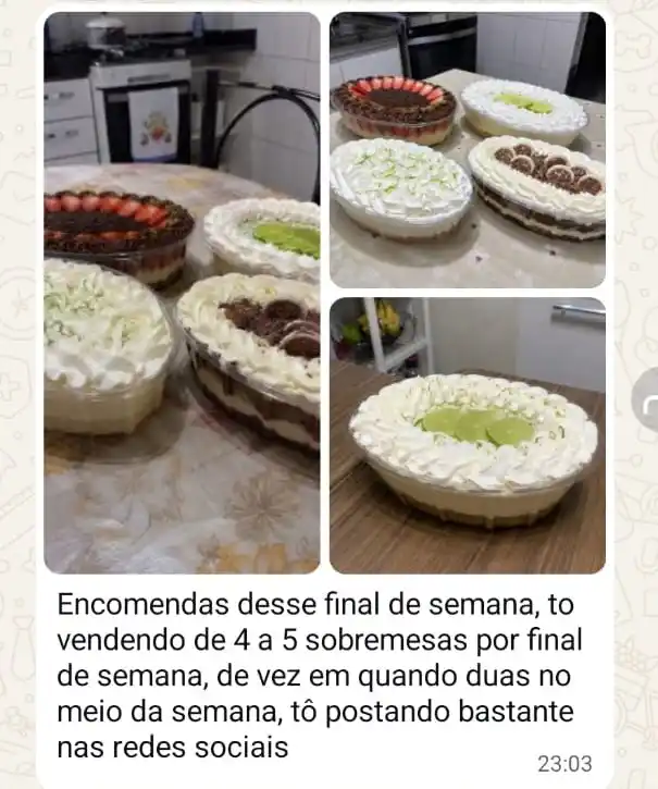 Prova social de cliente satisfeita