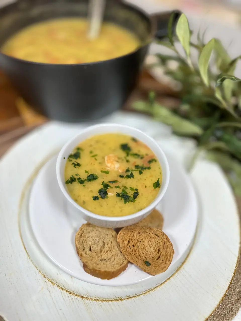 Caldo de Camarão